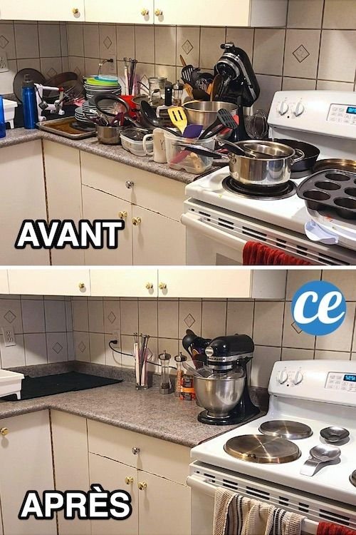 Comment Ranger Le Plan De Travail De La Cuisine