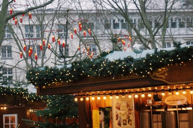 Photo Belgium winter Christmas markets