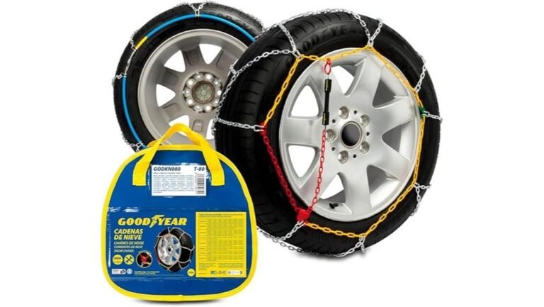 goodyear chains excel in snow