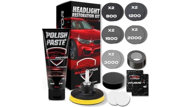 headlight restoration complete kit